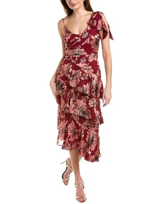 Платье Halston Emory Женское коричневое 2