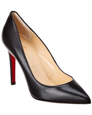 

Christian Louboutin Pigalle Follies 100 Женские кожаные туфли-лодочки, Черный, NA