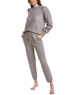 

Женский пижамный комплект Anna Kay из 2 предметов Confy из смесовой шерсти, Grey, NA