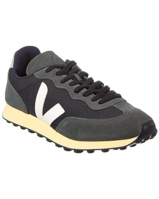 

Мужские кроссовки Veja Rio Branco из сетки и замши, Black_white_oxfordgrey, NA