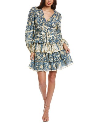 Ulla Johnson Tiered Mini Dress Womens  00