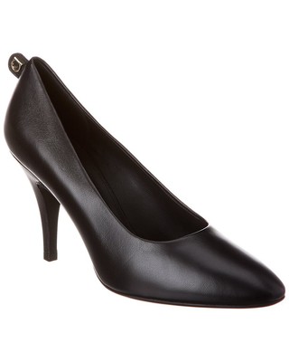 Кожаные туфли-лодочки Ferragamo Judy Женские черные 10.0 C