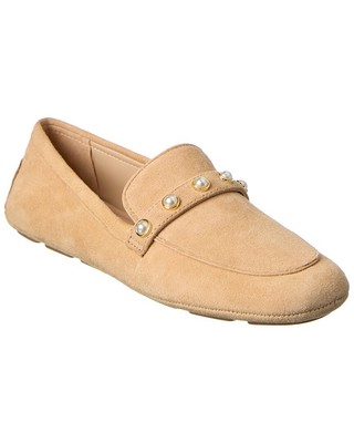 Женские замшевые мокасины для вождения Stuart Weitzman Allpearls 6
