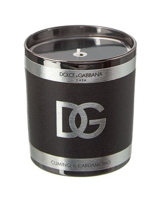 Ароматическая свеча Dolce & Gabbana с тмином и кардамоном черного цвета