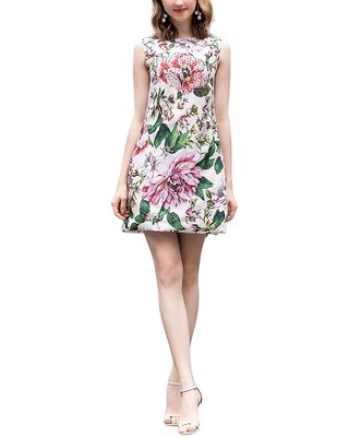 

Платье Burryco женское, White - floral print
