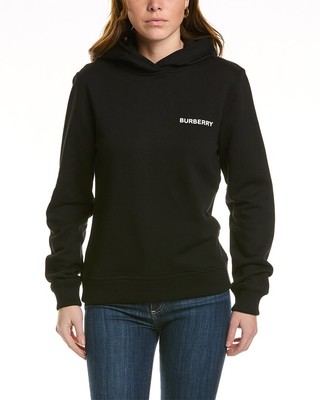 

Женская худи с квадратным принтом Burberry Horseferry, Черный, NA