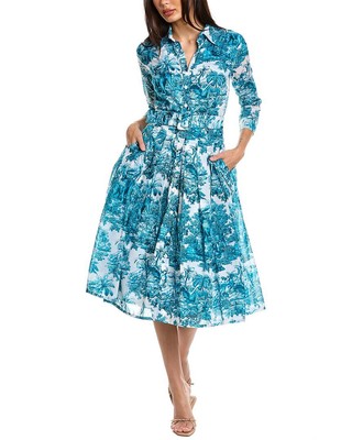 

Платье-рубашка Samantha Sung Audrey 4 женское, Arabian night white white aqua