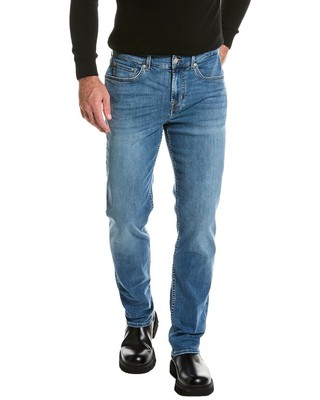 7 For All Mankind Slimmy Tonal Rinse Slim Leg Jean Mens  40