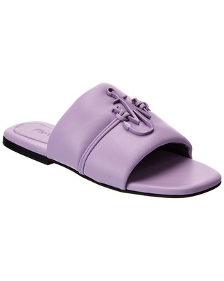 

Женские кожаные сандалии с логотипом Jw Anderson Anchor, Фиолетовый, NA