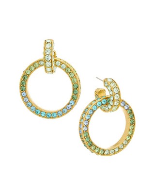 Женские маленькие обручи Oscar De La Renta 14K