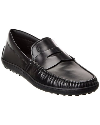 

Мужские кожаные мокасины Tods Guscio, Черный, NA