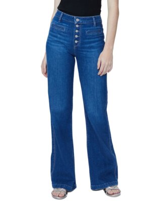 

Брюки с высокой посадкой Paige Denim Leenah Soraya Женские джинсы, NA