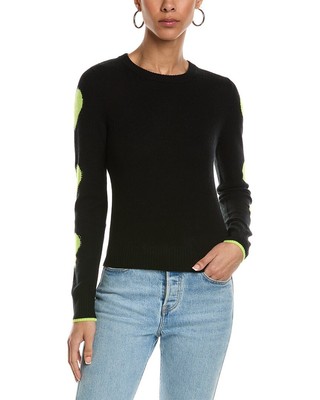 Женский кашемировый свитер Brodie Cashmere Pixel Heart