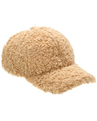 Бейсболка Surell Accessories Sherpa женская цвета слоновой кости