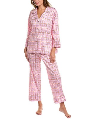

Сатиновый пижамный комплект Natori Infinity, 2 шт., женский, розовый