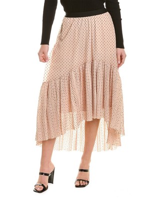 

Юбка Allsaints Aubrey в горошек женская, Розовый