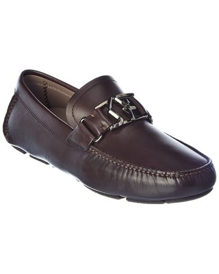 Мужские кожаные мокасины Ferragamo Peter