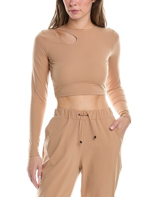 Теплый топ Wolford Женский коричневый L