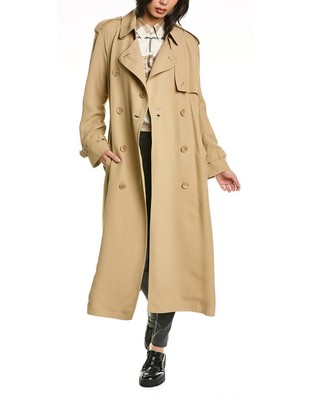 

Женский тренч Burberry с поясом, бежевый, NA