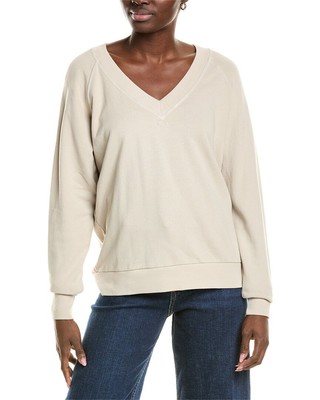 Perfectwhitetee Расслабленный французский махровый свитшот женский бежевый Xs