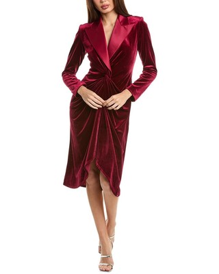 Бархатное платье-блейзер Tadashi Shoji женское Xxxl