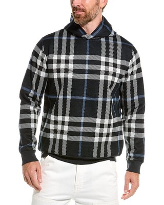 

Мужская жаккардовая толстовка в клетку Burberry, Синий