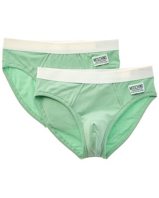 

Мужские трусы Moschino 2Pk зеленого цвета, Зеленый, NA