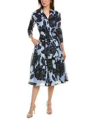 

Платье-рубашка Samantha Sung Audrey 4 женское, Indigo garden bright soft blue