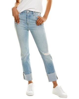 

Hudson Jeans Holly Landslide Женские прямые джинсы до щиколотки с высокой посадкой, Синий, NA