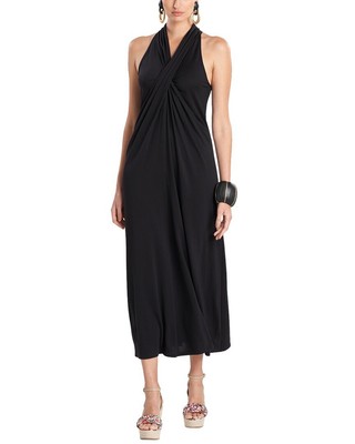 

Женское трикотажное платье макси Natori, Blkblack