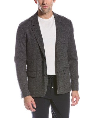 

Мужской шерстяной пиджак Vince Cozy Cosy, Grey, NA