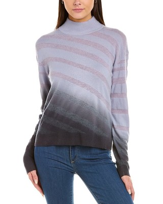 

Женский свитер Naadam Dip Dye из шерсти, альпаки, мохера и кашемира, фиолетовый размер размера