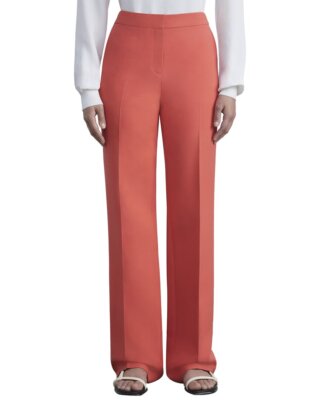 Женские брюки из смеси шерсти и шелка Lafayette 148 New York Gates 4