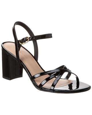 

Stuart Weitzman Starla 75 Лакированные сандалии женские, Черный, NA