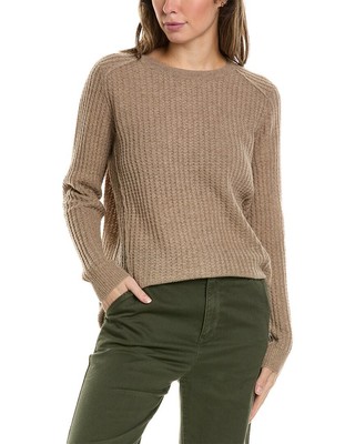 Теплый кашемировый свитер Alashan Cashmere Cuddled Up Женский коричневый S