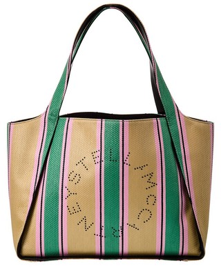 

Stella Mccartney Женская сумка-тоут с логотипом Stella, зеленая, NA