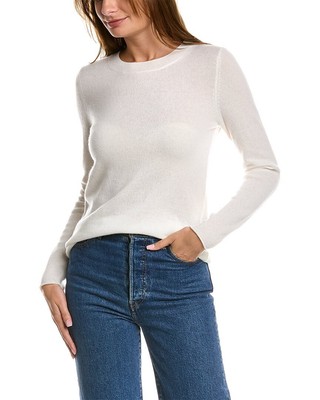 

Женский кашемировый свитер Incashmere с круглым вырезом, Whisper white