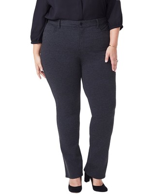 

Прямые джинсы женские Nydj Plus Marilyn, Charhcharcoal heathered, NA