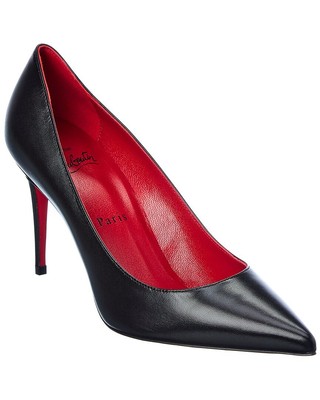 

Christian Louboutin Kate 85 Женские кожаные туфли-лодочки, Черный, NA