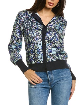 

Женский льняной тканый передний кардиган Ted Baker Brieli, синий