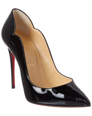 

Christian Louboutin Hot Chick 100 Женские лакированные туфли-лодочки черные, Черный, NA