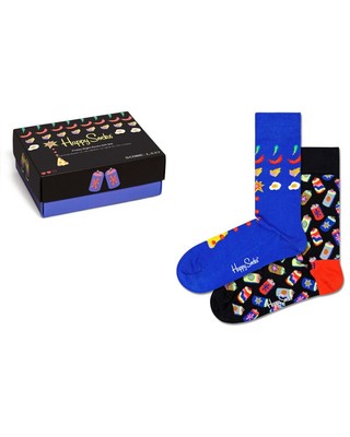 

Happy Socks, 2 шт., подарочный набор мужских носков Friday Night, 41–46, Na