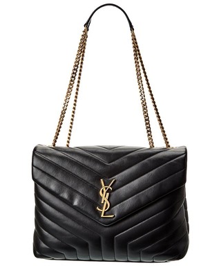 

Кожаная сумка-портфель Saint Laurent Loulou  Matelasse Y (аутентичная, NA
