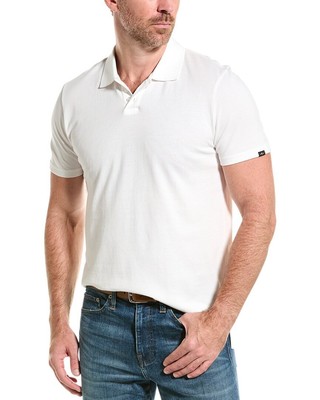 Рубашка поло из пике 7 For All Mankind мужская белая S
