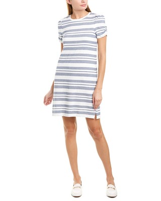 

Платье прямого кроя Vince Camuto, синее, Синий