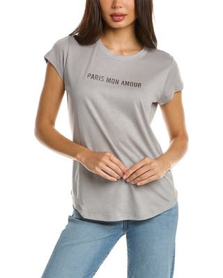 

Женская футболка Zadig - Voltaire Woop Paris, Gris