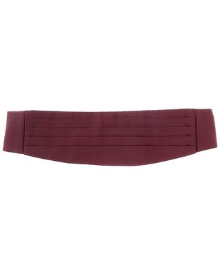 Мужской шелковый пояс Gucci Cummerbund красного цвета Xs