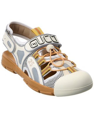 

Мужские сандалии Gucci из кожи и сетки, NA
