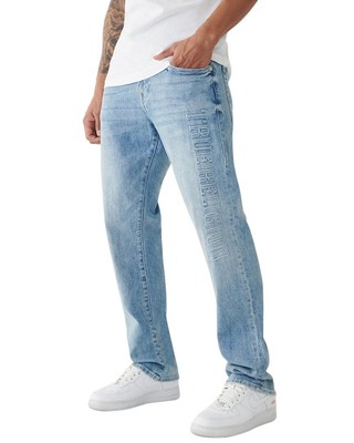 

Мужские джинсы True Religion Ricky без клапанов с тиснением, Haammedium wash, NA