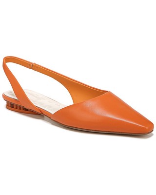 

Женские кожаные кожаные босоножки с открытой пяткой Franco Sarto Riva, Mandarin, NA